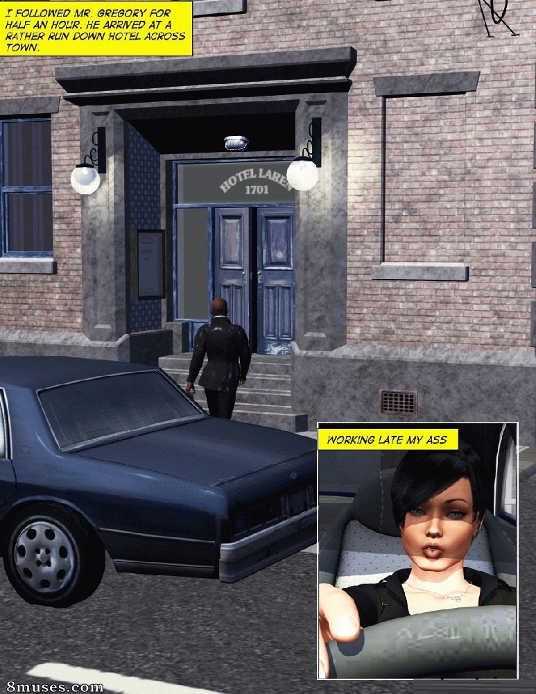 BlackonWhite3D - 3D Busty Detective - Page 6