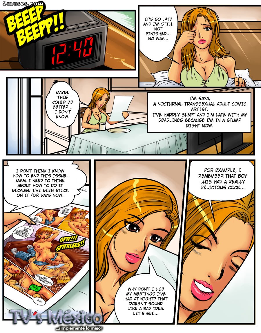 Travestis Mexico Comics - Tell Me a Good One - Page 2