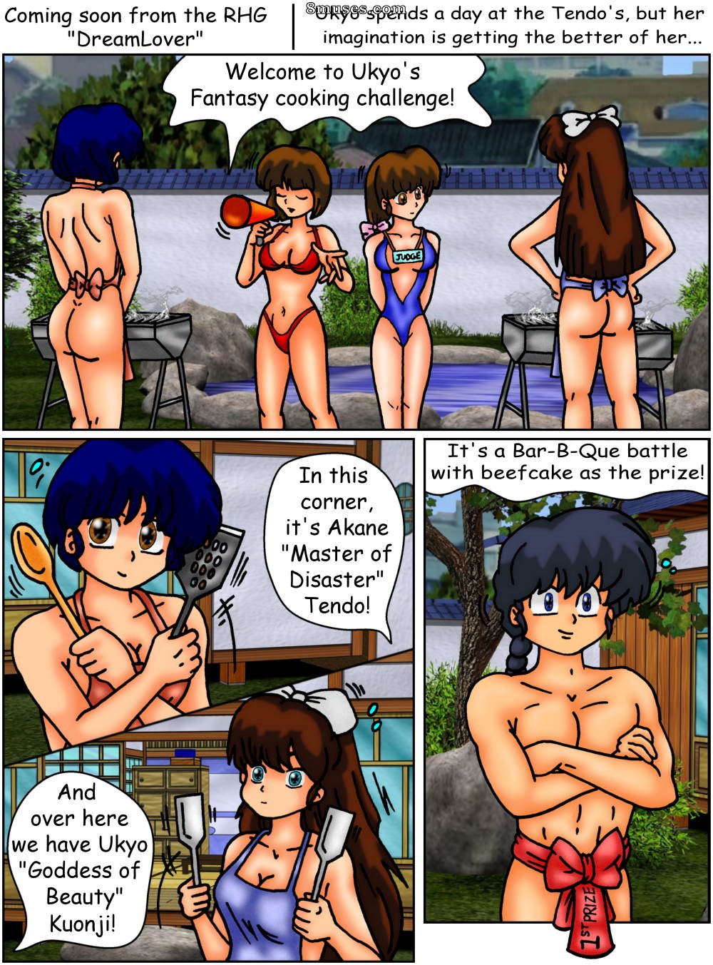 Ranma Books Comics - The Misadventures of P-Chan - Page 35