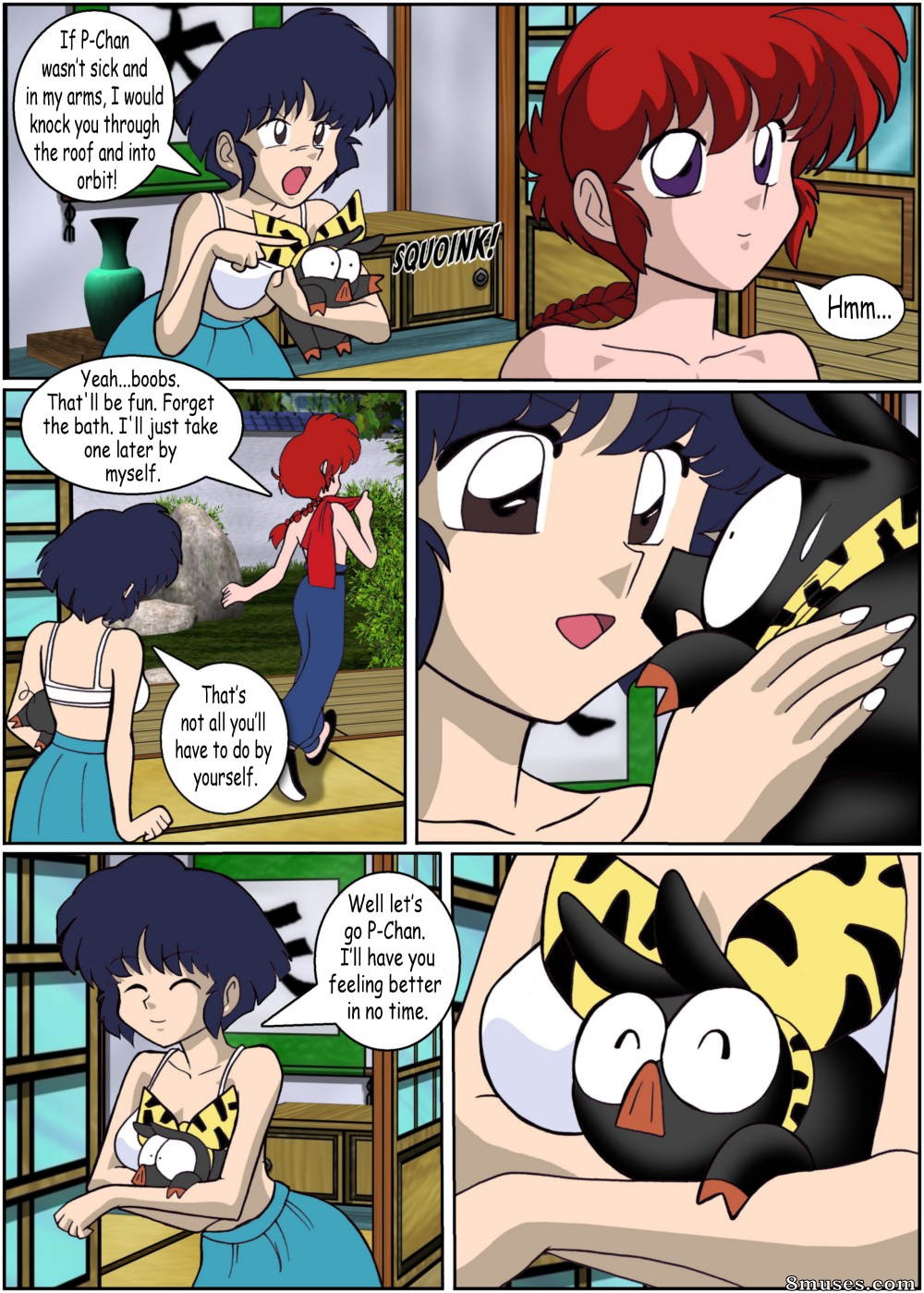 Ranma Books Comics - Les mésaventures de P-Chan - Page 12