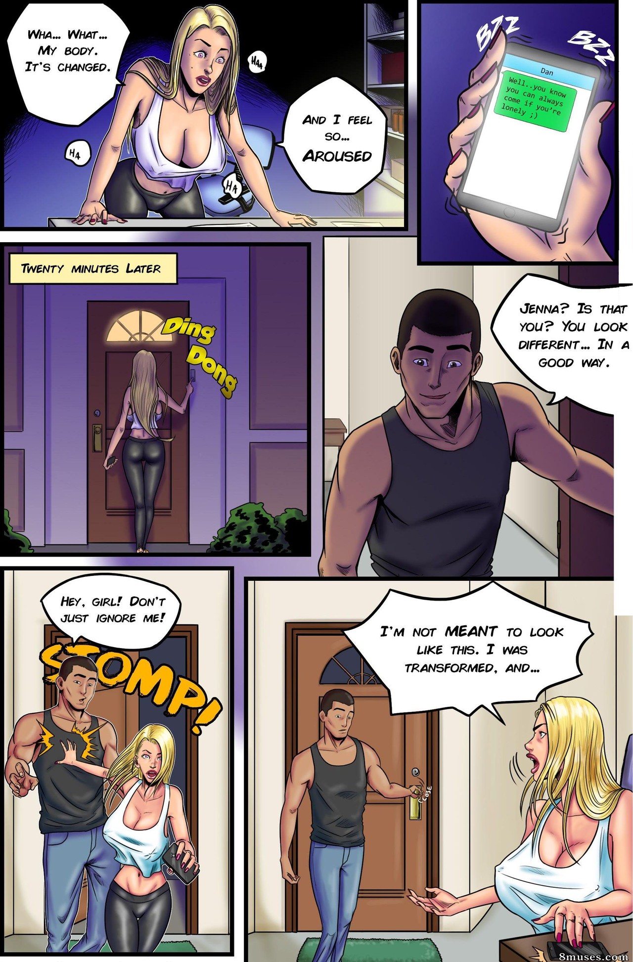 Bimbo Story Club Comics - Statue of Bimbala - Page 9