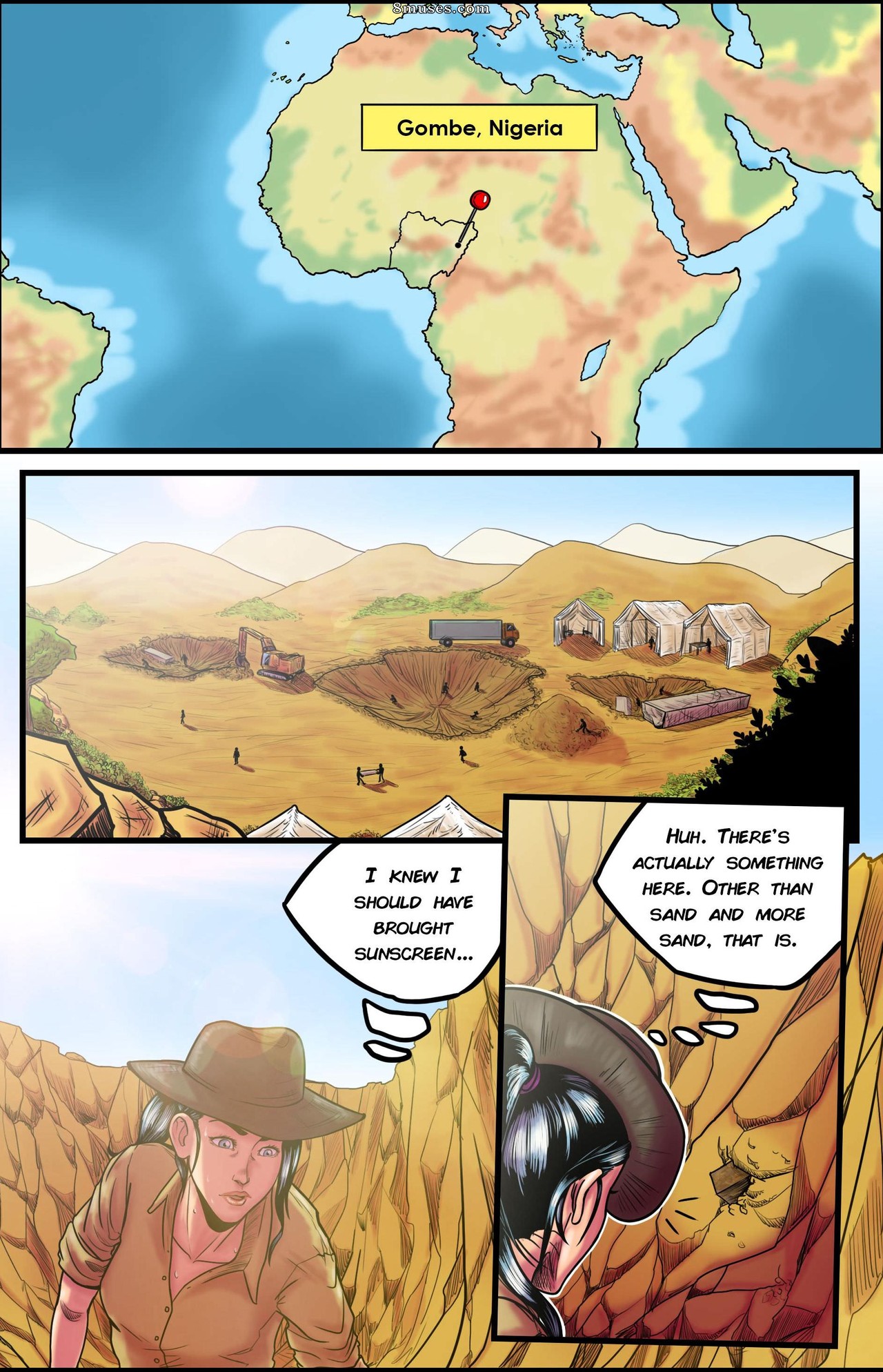 Bimbo Story Club Comics - Statue of Bimbala - Page 3