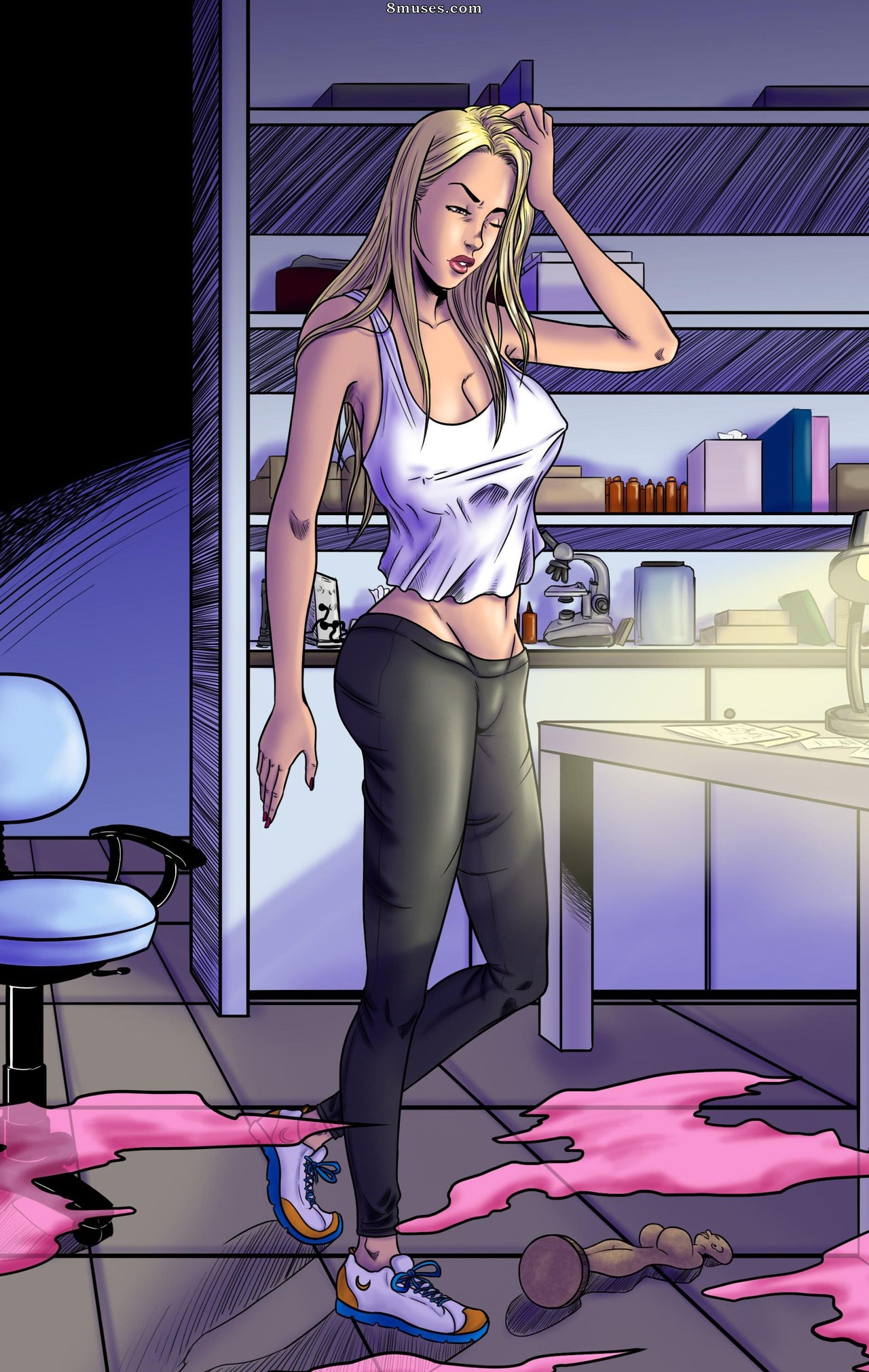 Bimbo Story Club Comics - Statue of Bimbala - Page 8