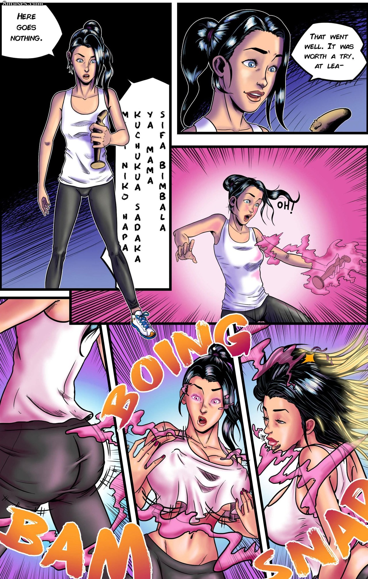 Bimbo Story Club Comics - Statue of Bimbala - Page 7