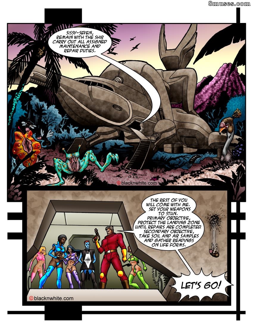 Interracial Space Sluts - Issue 1 - Page 7