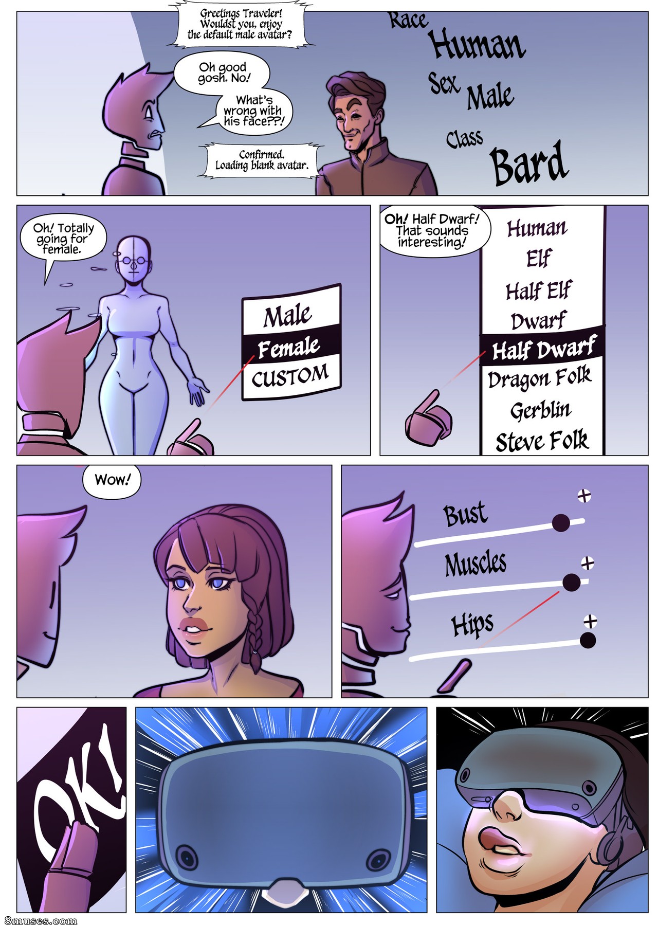 NotZackForWork Comics - Contos de Bay City - Virtualmente diferente - Página 3