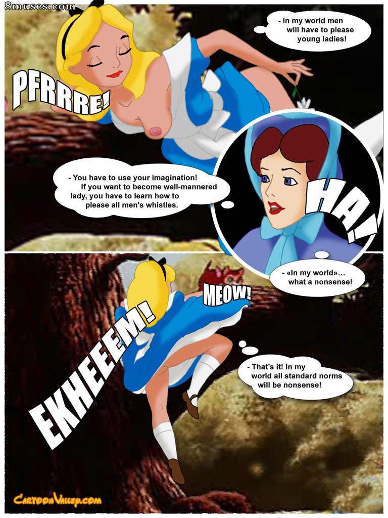 Cartoon Valley - Alice en la tierra de los coños - Página 4