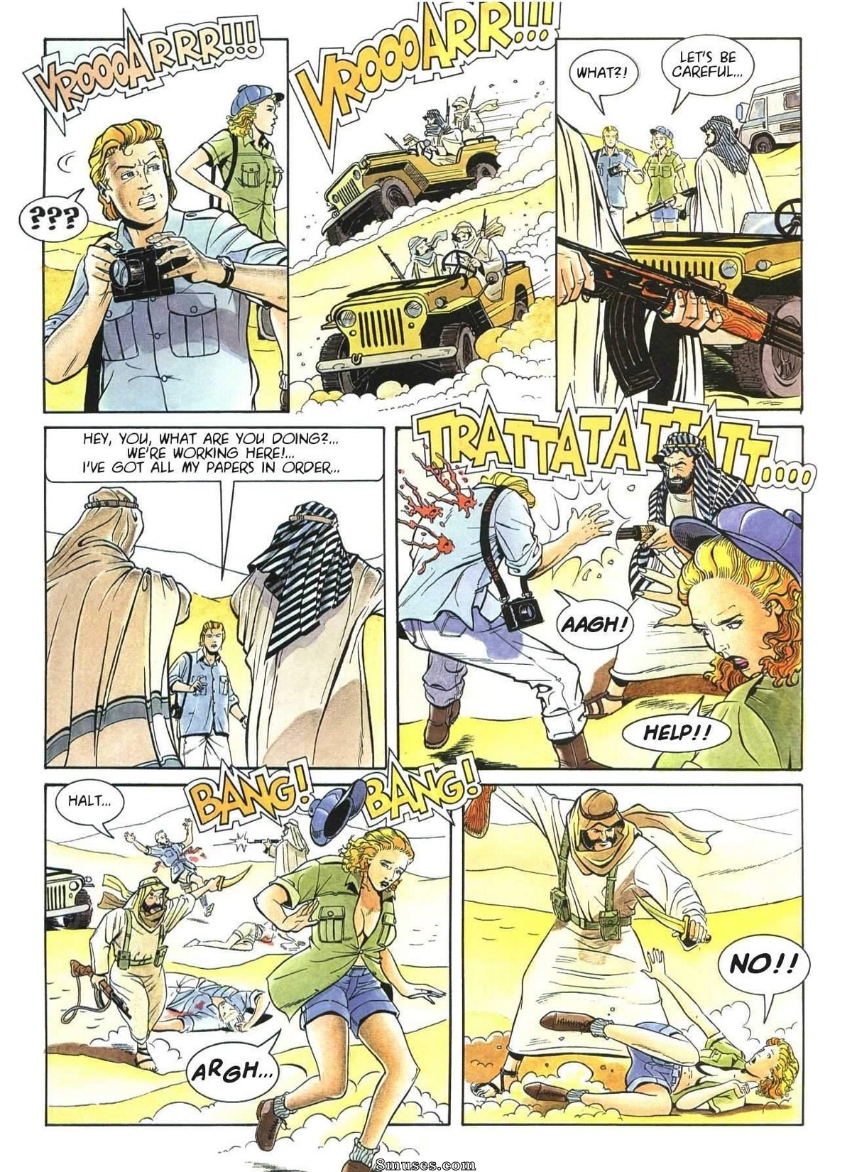 Claudio Trinca Comics - Noites do meio oriente - Página 3