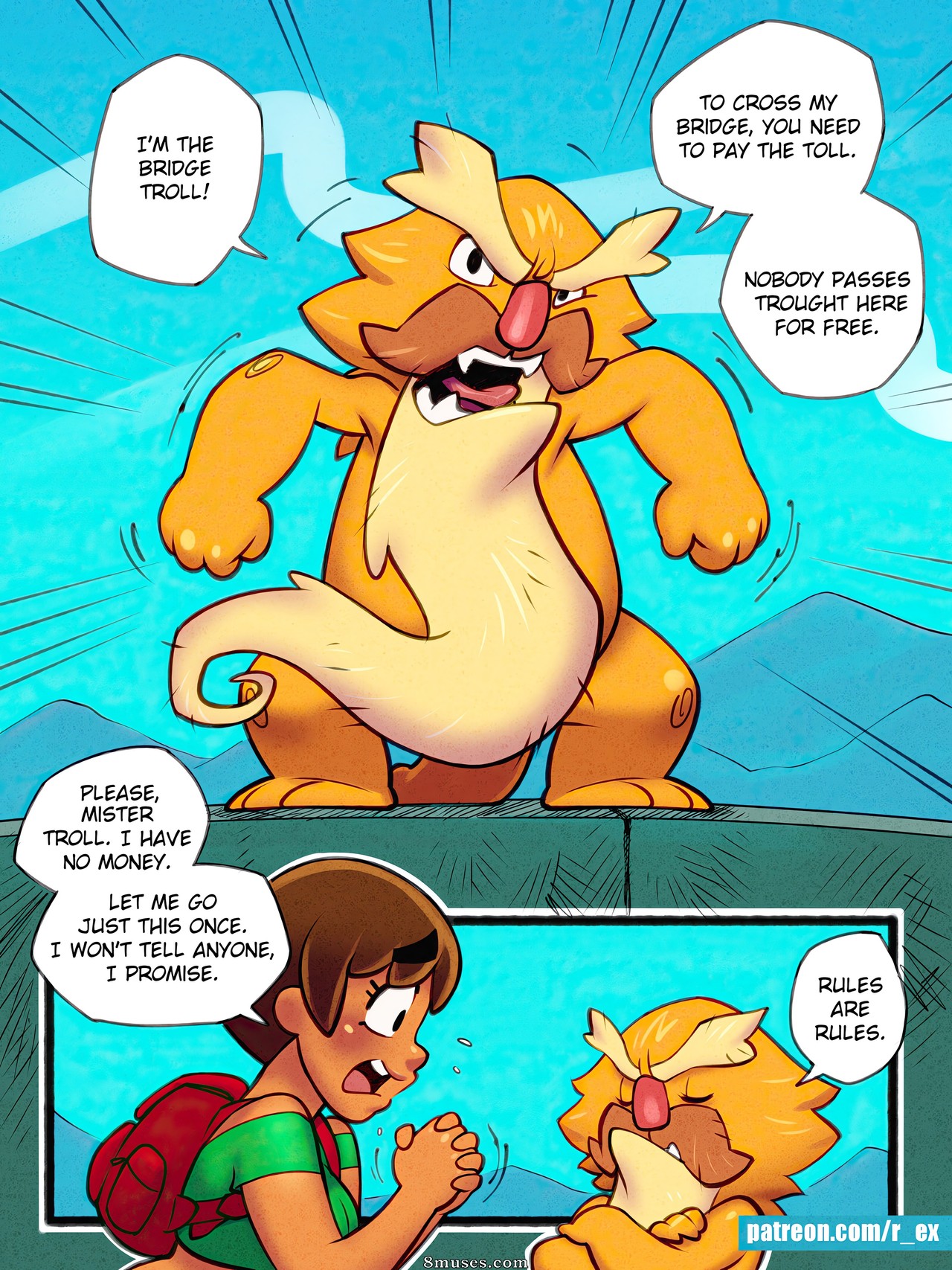 R-ex - Lora and the Troll Bridge - Page 4