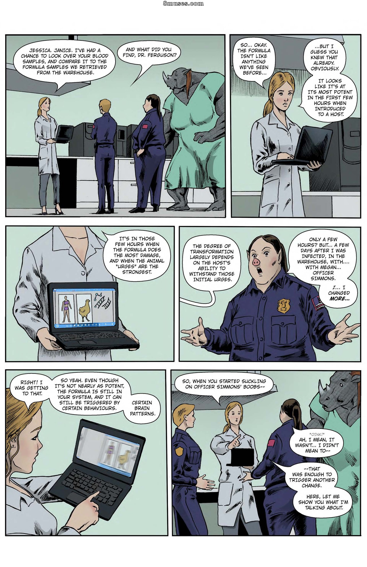In the Swine of Duty - Issue 3-4 - Page 24