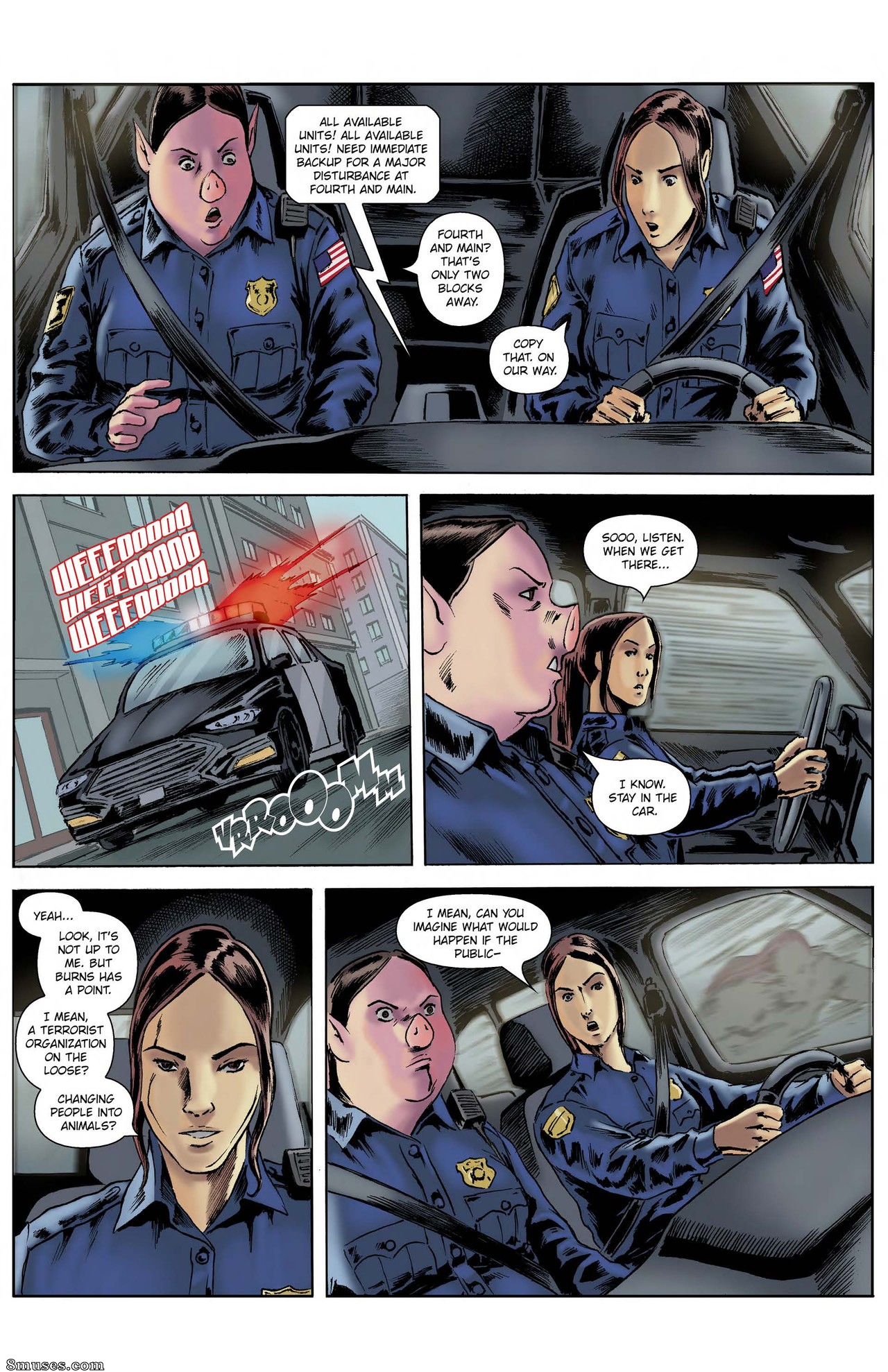 In the Swine of Duty - Issue 3-4 - Page 10