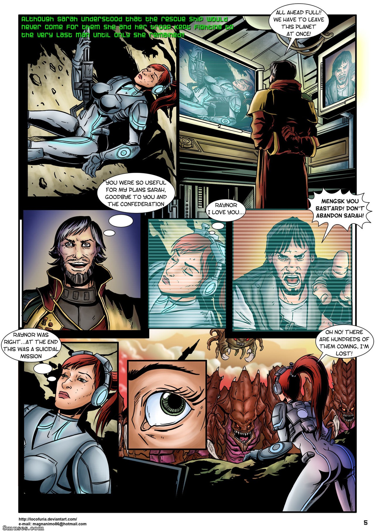 Locofuria Comics - StarCraft secuestrado - Página 7