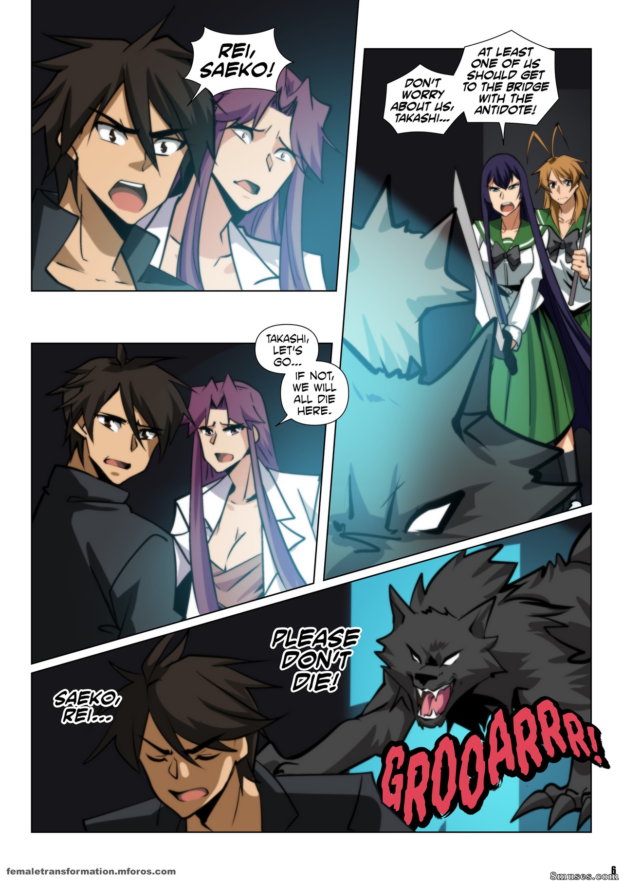 High School of the Werewolf - Issue 3 - Page 9