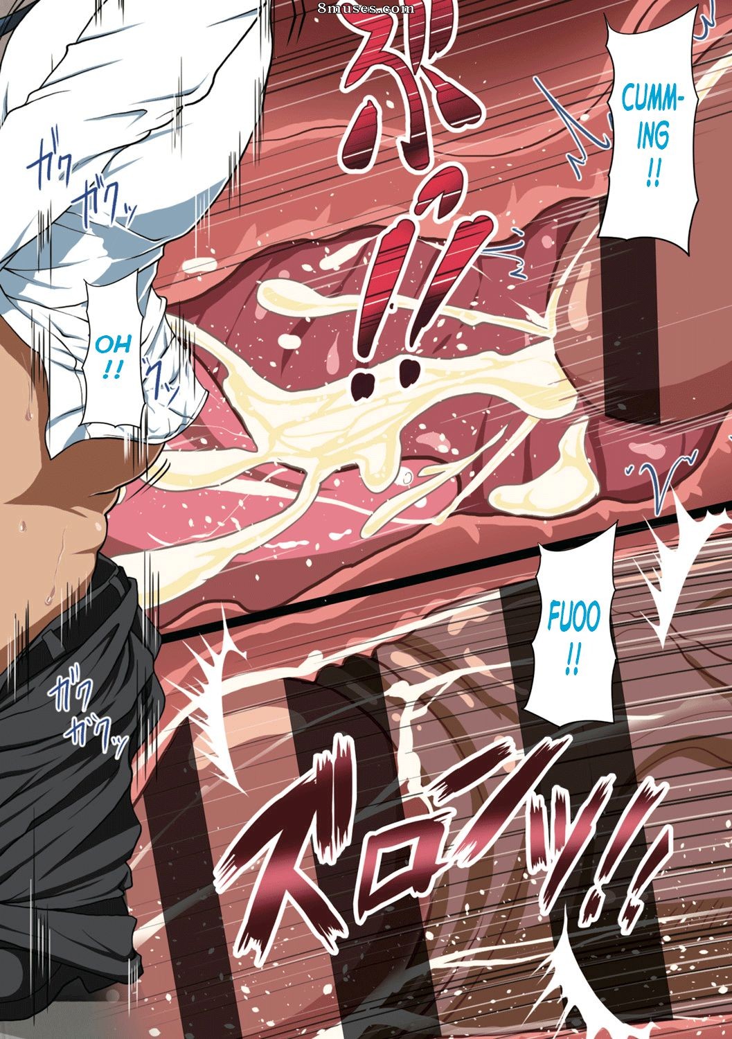 A final, thrilling wave washes over her