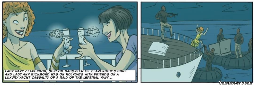 StrapAndStrip - Pervish Comics - Black Empire SIA - Sex Imperial Academy - Page 16