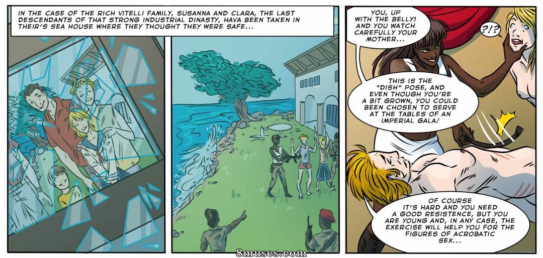 StrapAndStrip - Pervish Comics - Black Empire SIA - Sex Imperial Academy - Page 11