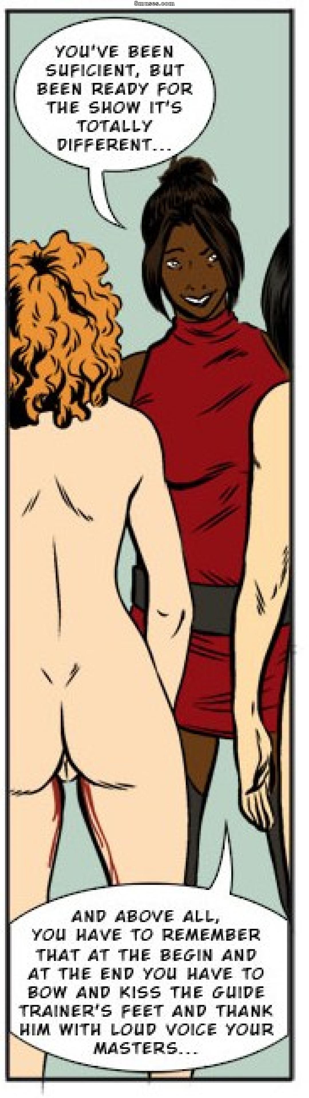 StrapAndStrip - Pervish Comics - Black Empire SIA - Sex Imperial Academy - Page 23