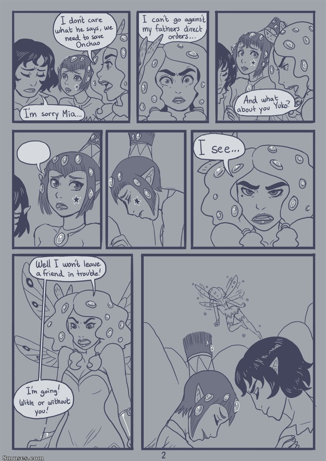 DontFapGirl Comics - Rescue - Page 3