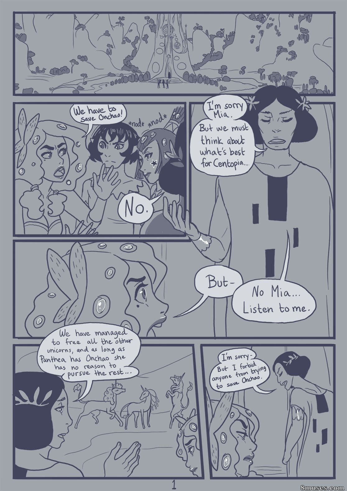 DontFapGirl Comics - Rescue - Page 2