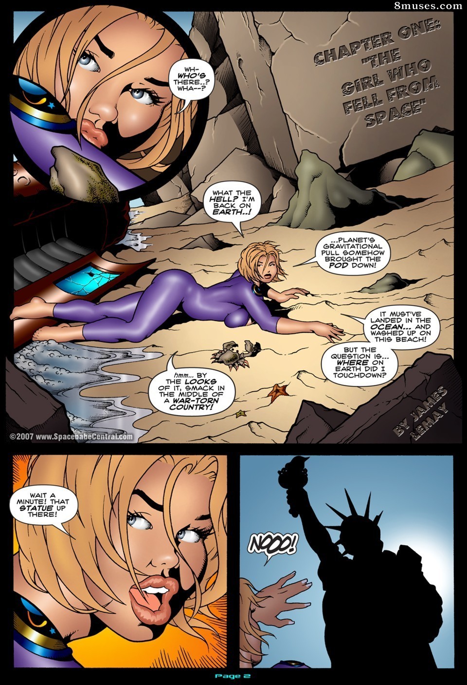 James Lemay Comics - Kandi - Last Girl on Earth - Page 3