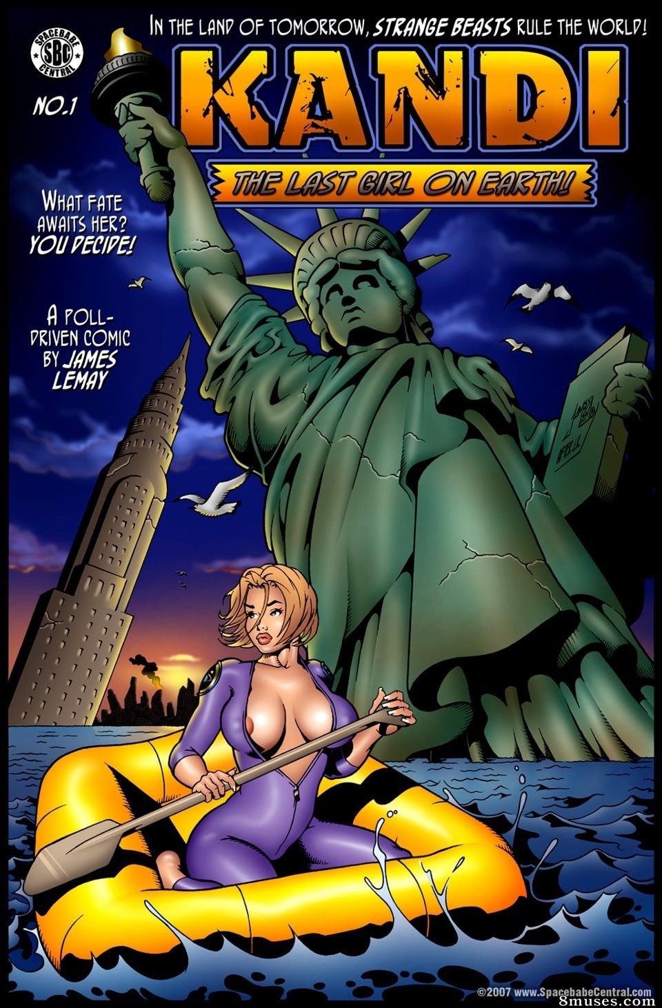 James Lemay Comics - Kandi - Last Girl on Earth - Page 1