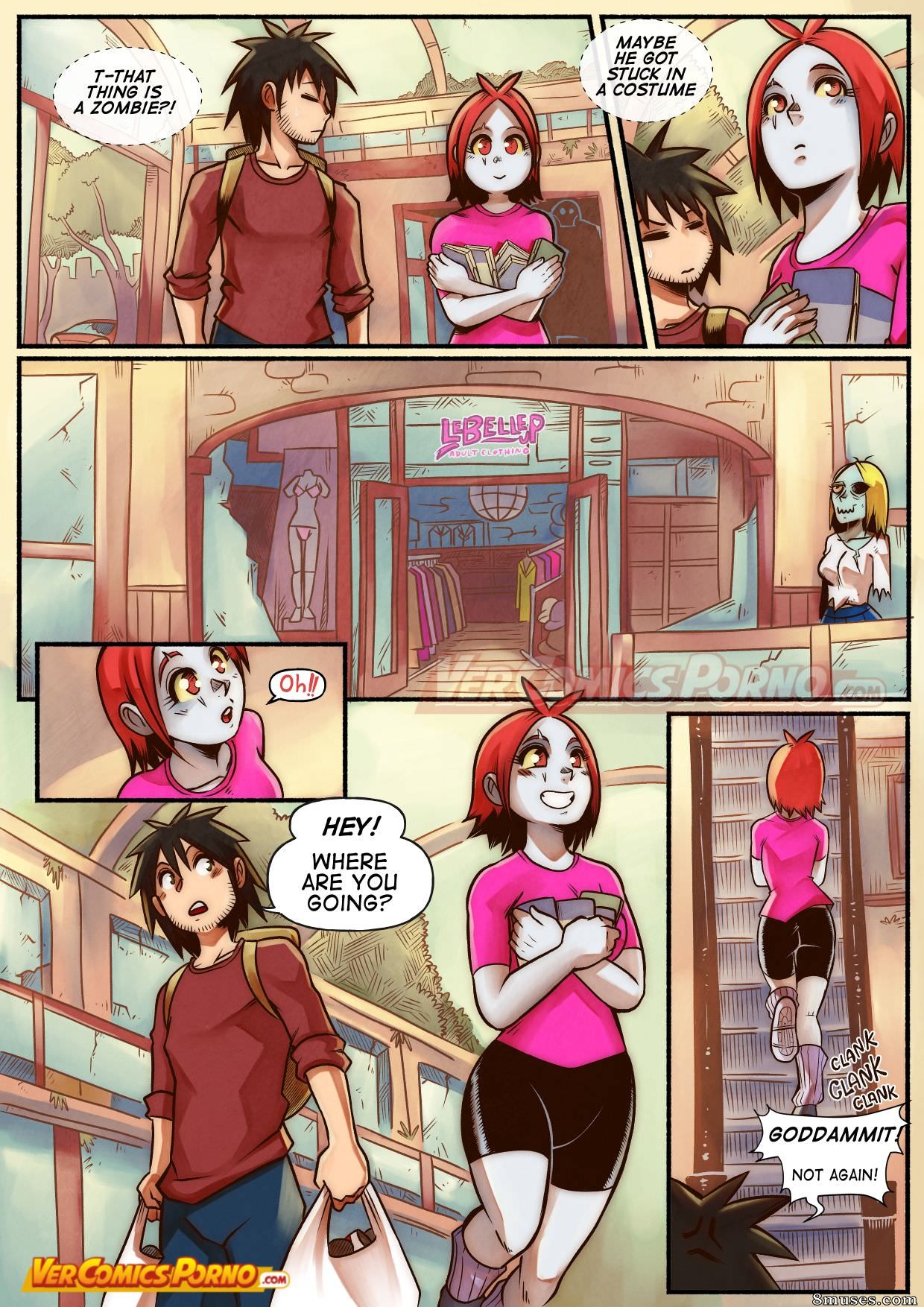 Cherry Road - Issue 3 - Shopping With a Zombie - Page 12