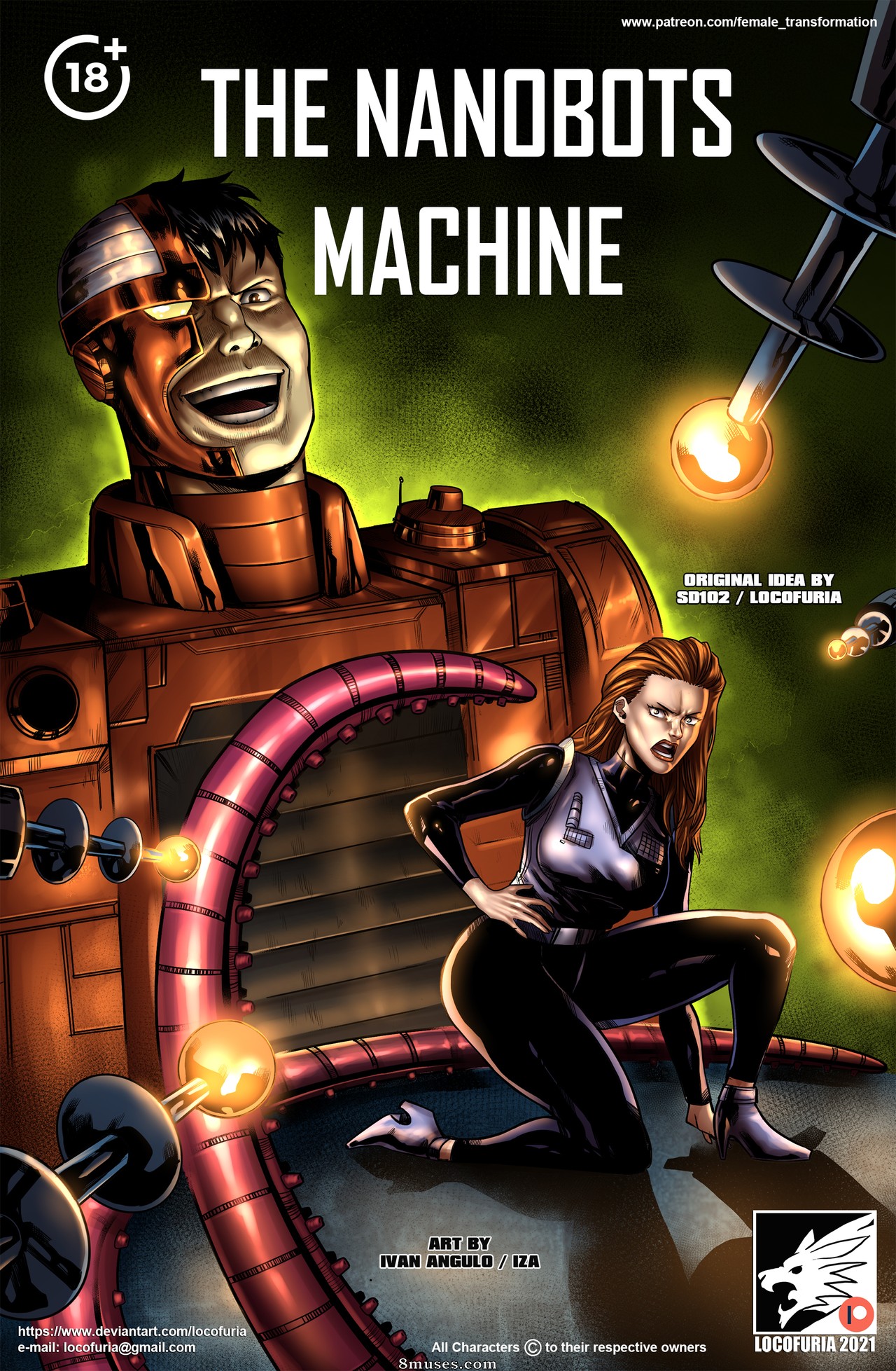 Locofuria Comics - La máquina de nanobots - Página 1