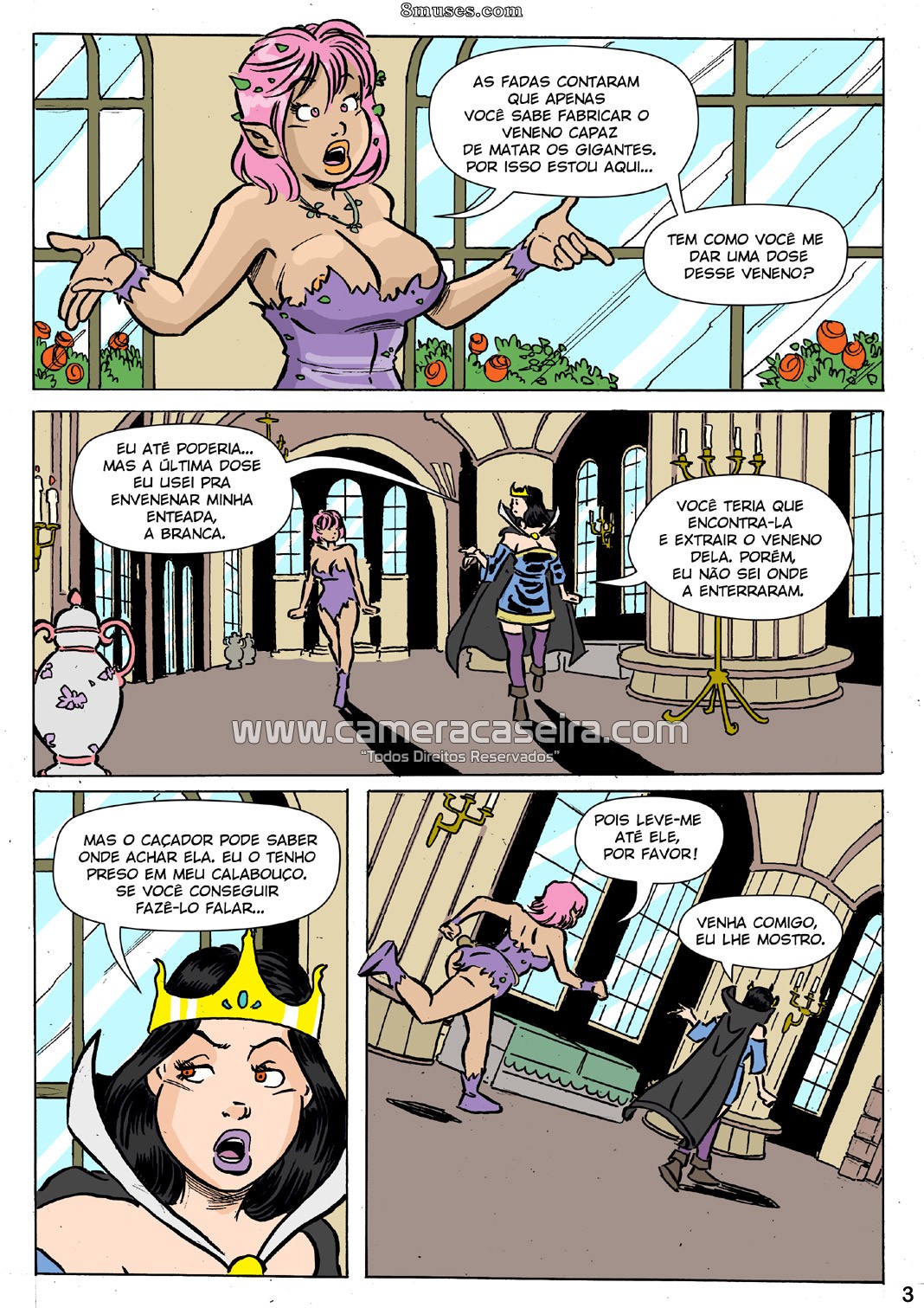 Contos de Foda - 1 A Fadinha e o Prisioneiro - Page 3