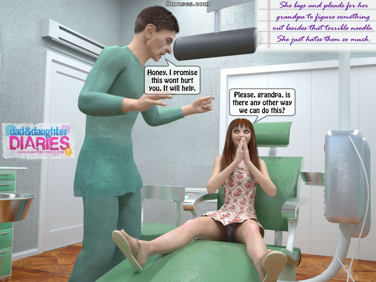 Dad and Daughter Diaries Comics - My Grandpa Was a Dentist - Page 8