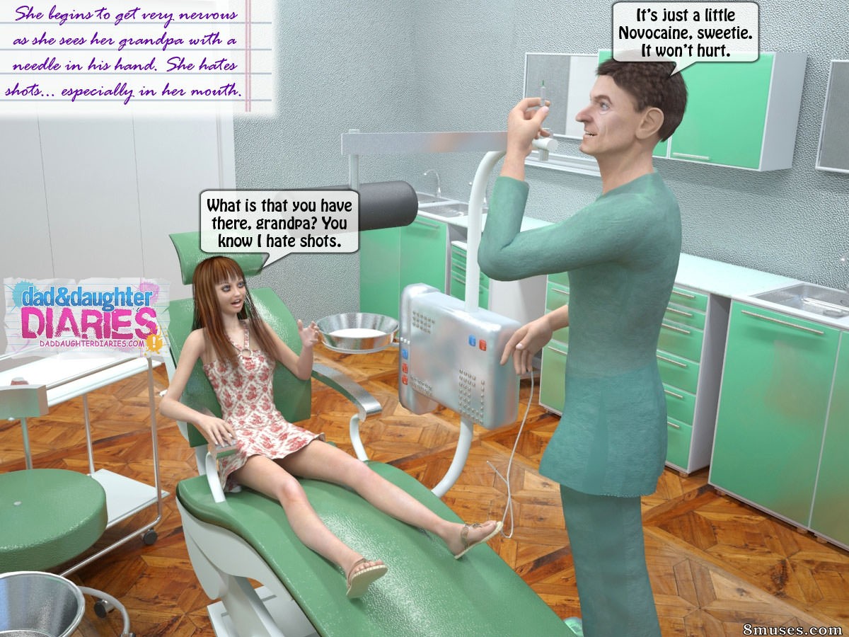 Dad and Daughter Diaries Comics - My Grandpa Was a Dentist - Page 6
