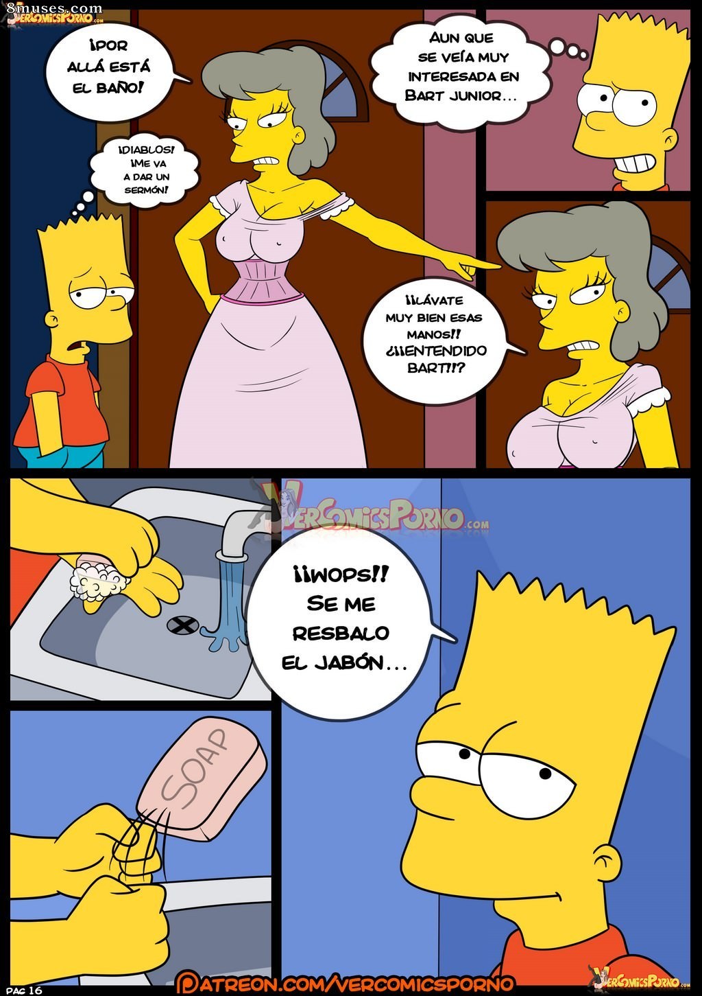 Os Simpsons - Velhos hábitos - Edição 8 - Espanhol - Página 17