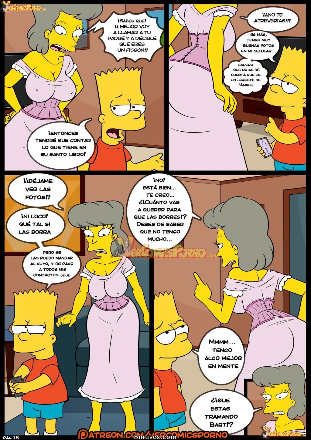 Os Simpsons - Velhos hábitos - Edição 8 - Espanhol - Página 19