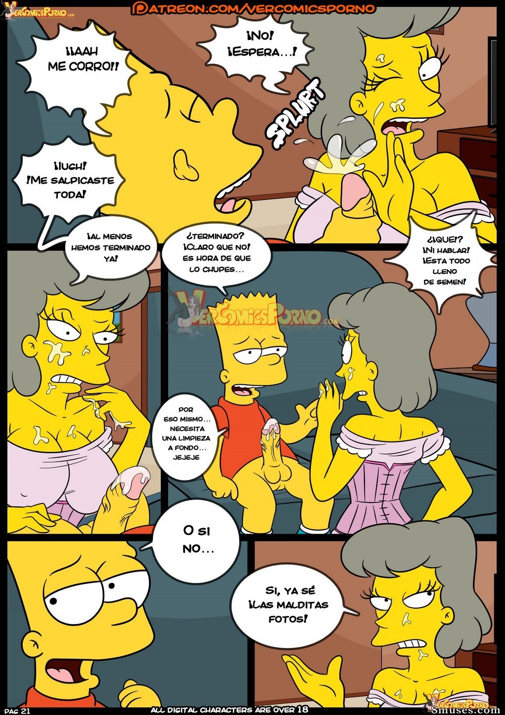 Los Simpson - Viejos hábitos - Número 8 - Español - Página 22