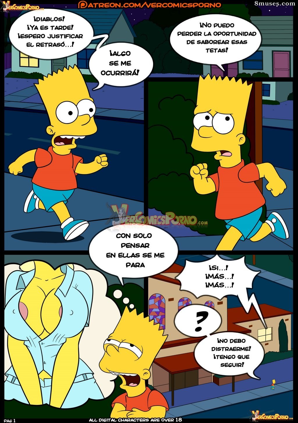 Los Simpsons - Old Habits - Issue 8 - Spanish - Page 2