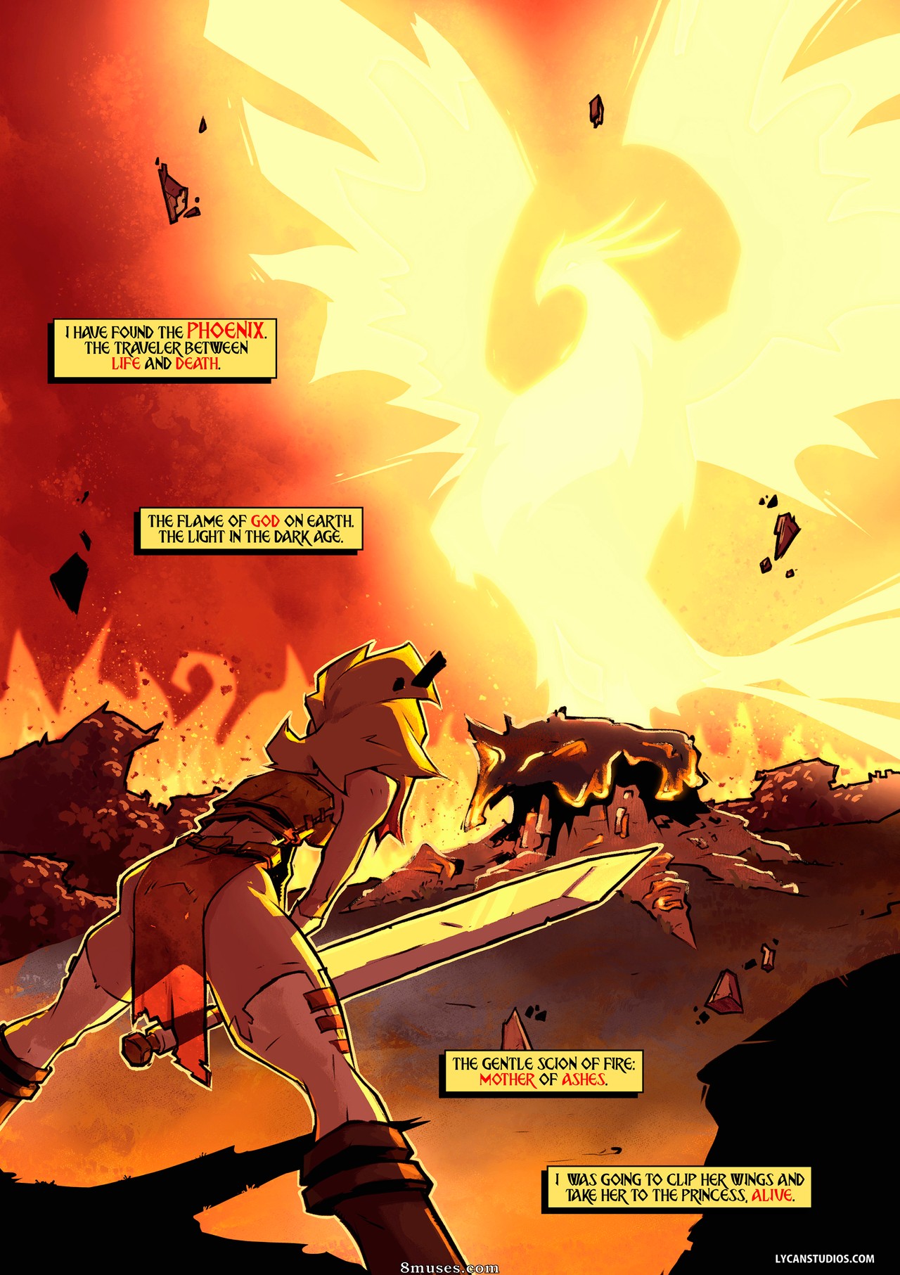 Locofuria Comics - 100 Ways to Become a Monster 38 - Quest for the Phoenix - Page 12