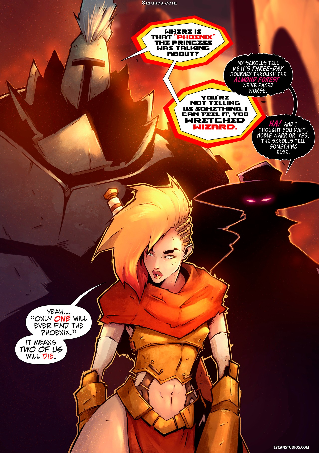Locofuria Comics - 100 Ways to Become a Monster 38 - Quest for the Phoenix - Page 5