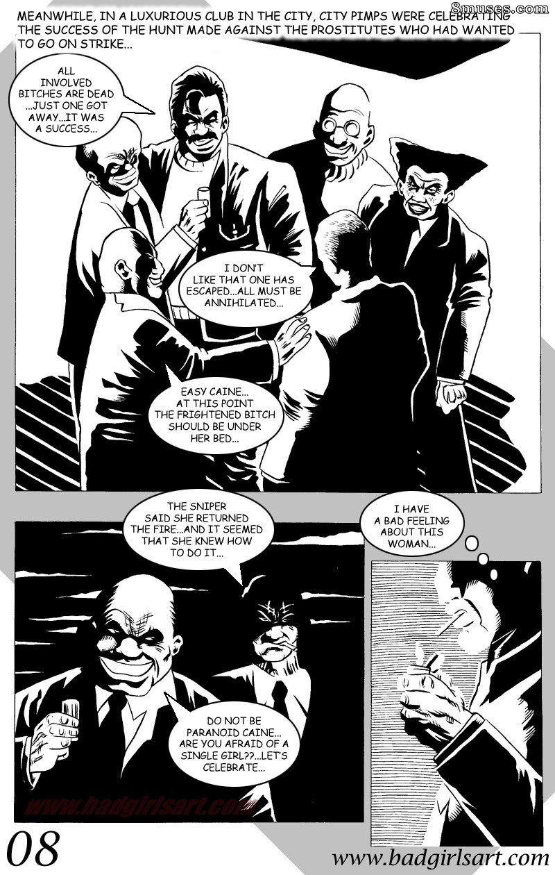 Bad Girls Art Comics - Hookers on Strike - Page 9
