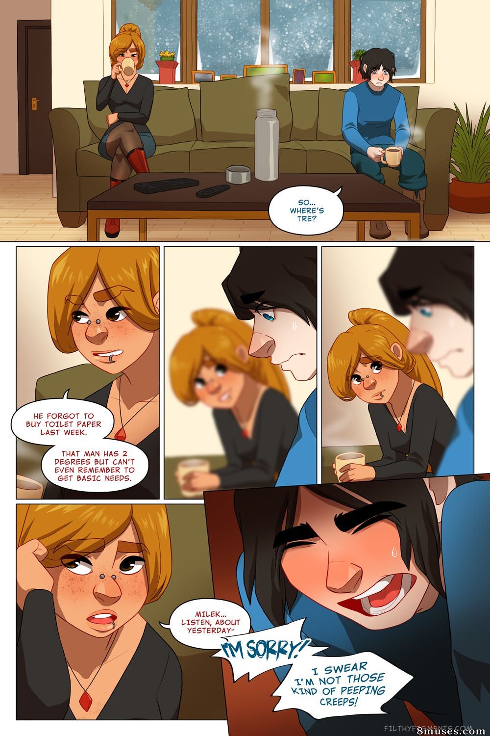Filthy Figments Comics - Trevo de quatro folhas sortudo - Página 11