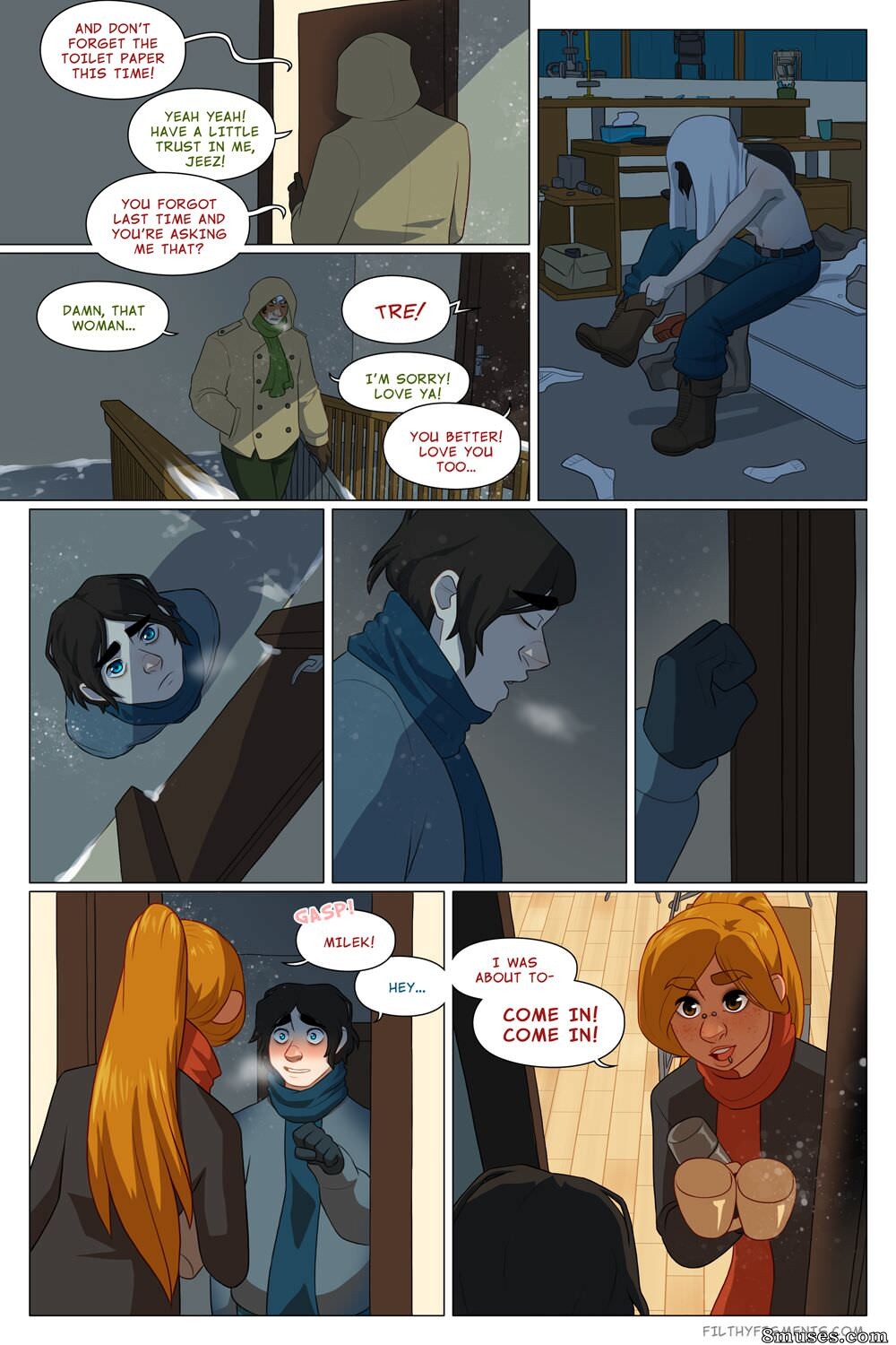 Filthy Figments Comics - Trevo de quatro folhas sortudo - Página 10