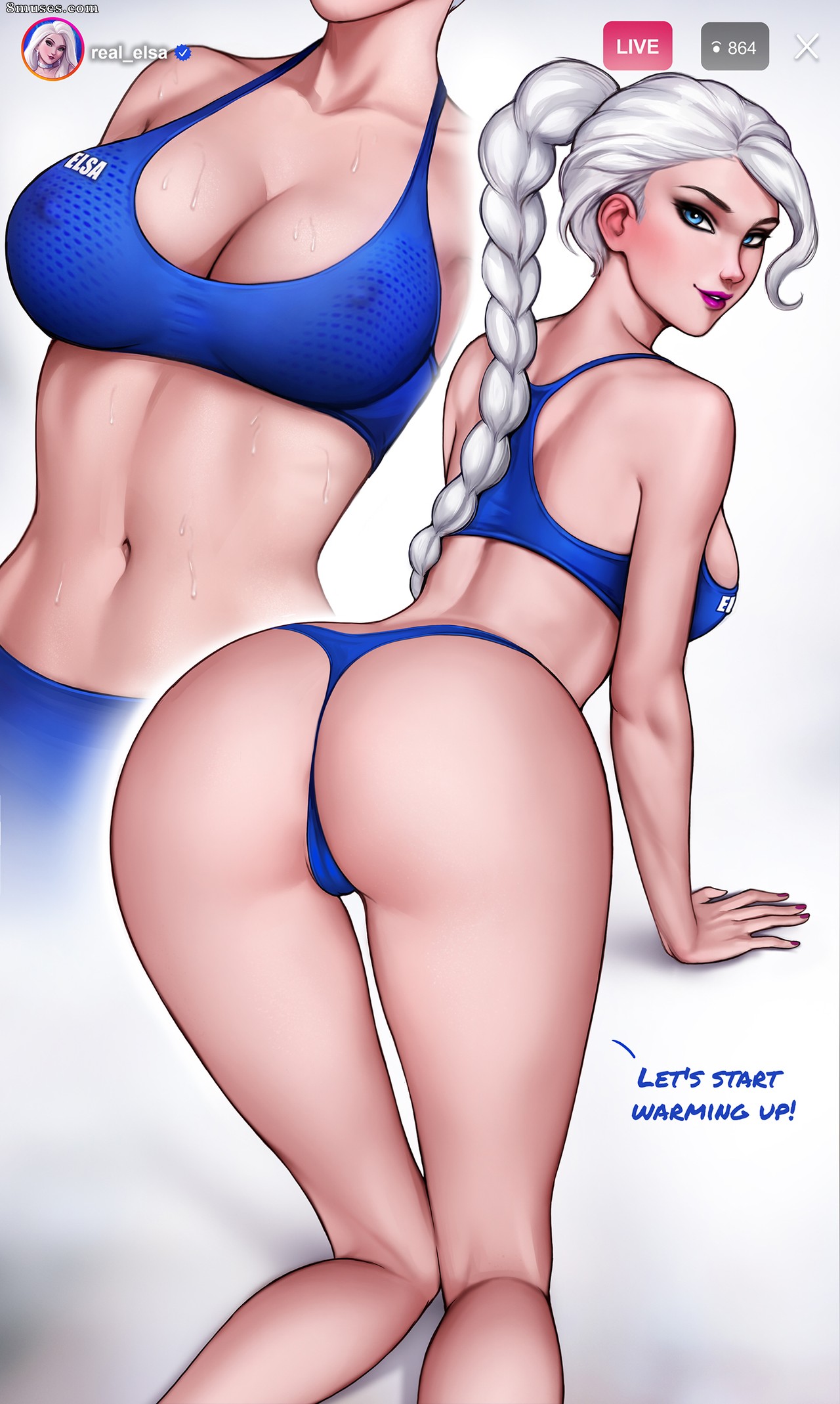AromaSensei - How to train your ass with Elsa - Page 4