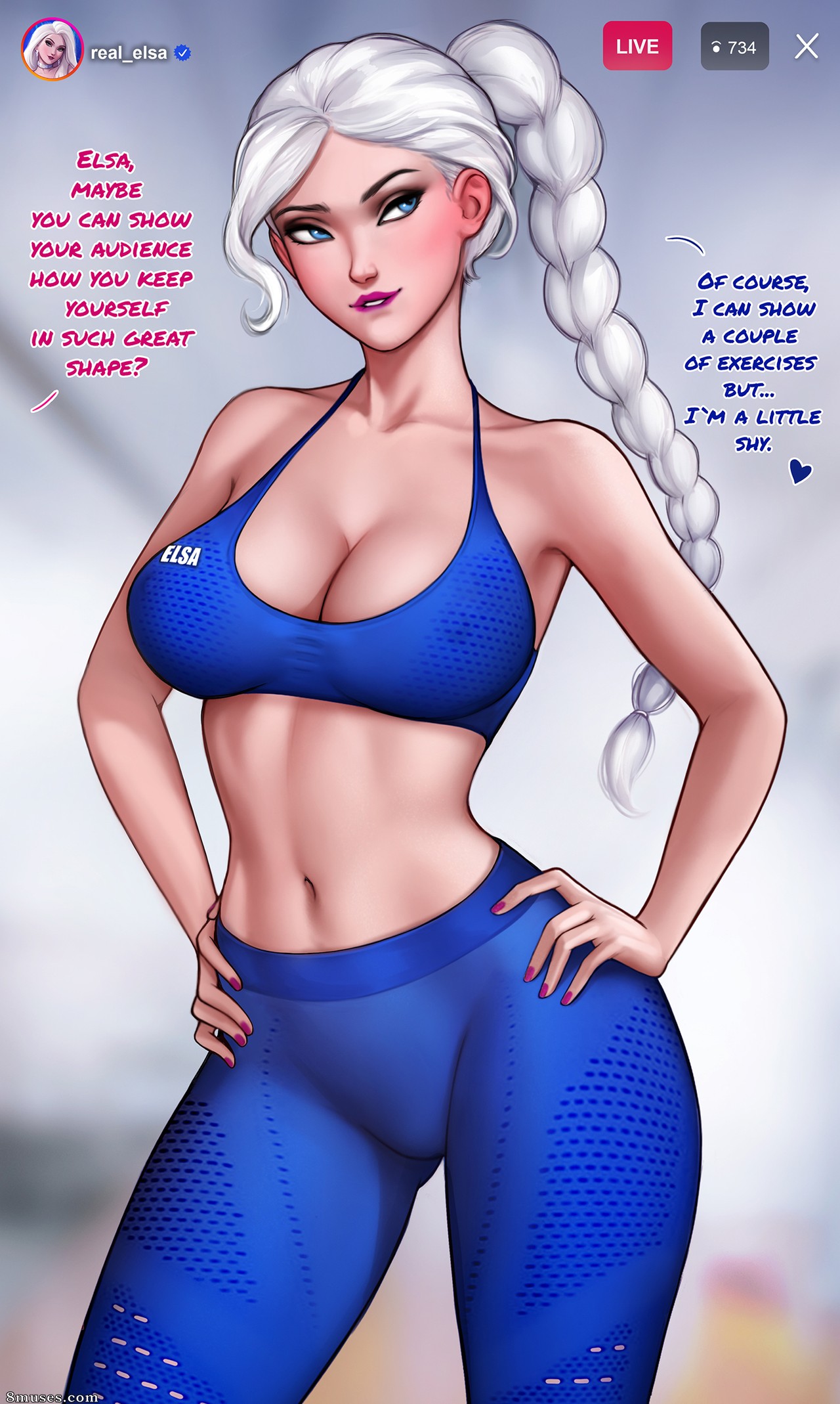 AromaSensei - How to train your ass with Elsa - Page 2