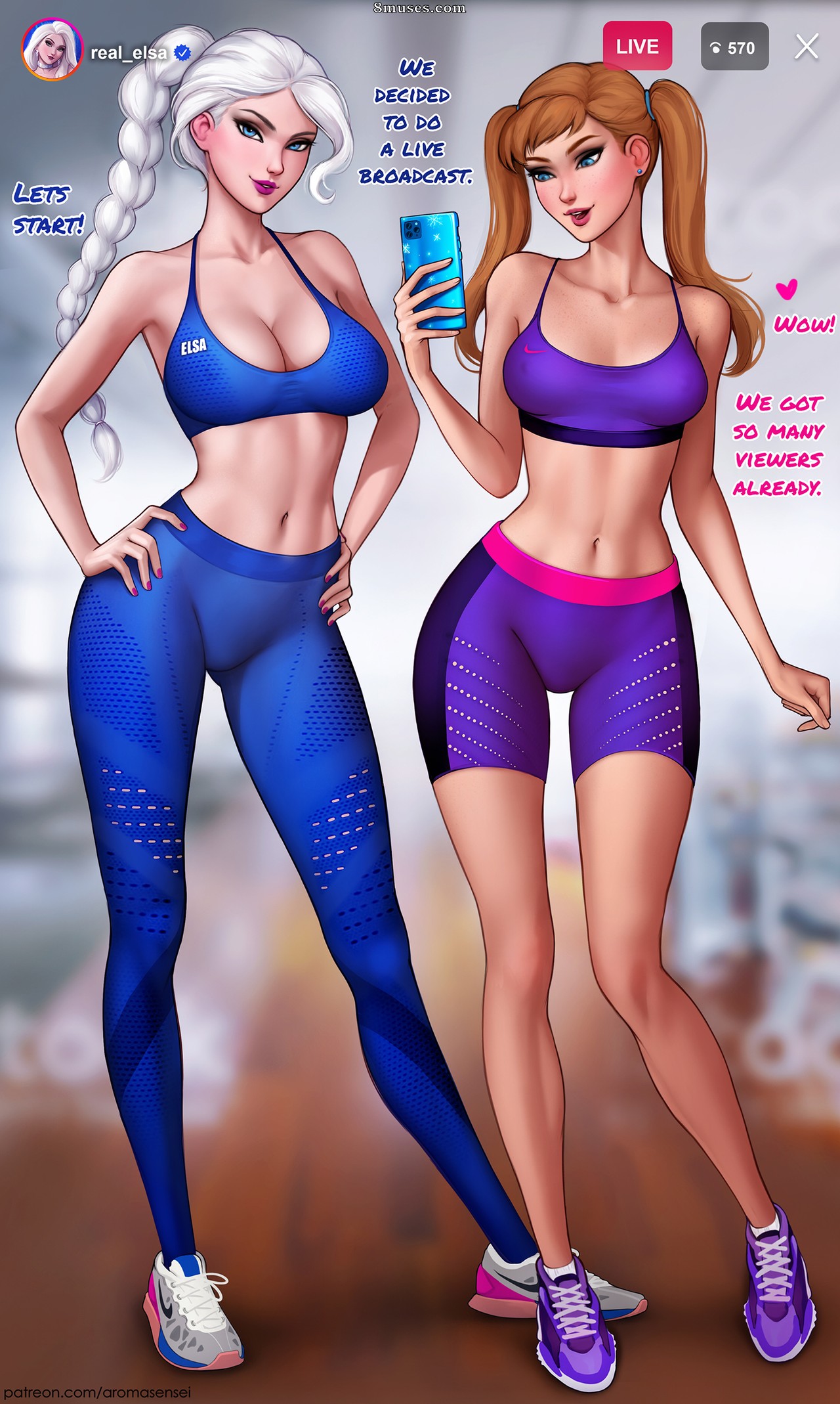 AromaSensei - How to train your ass with Elsa - Page 1