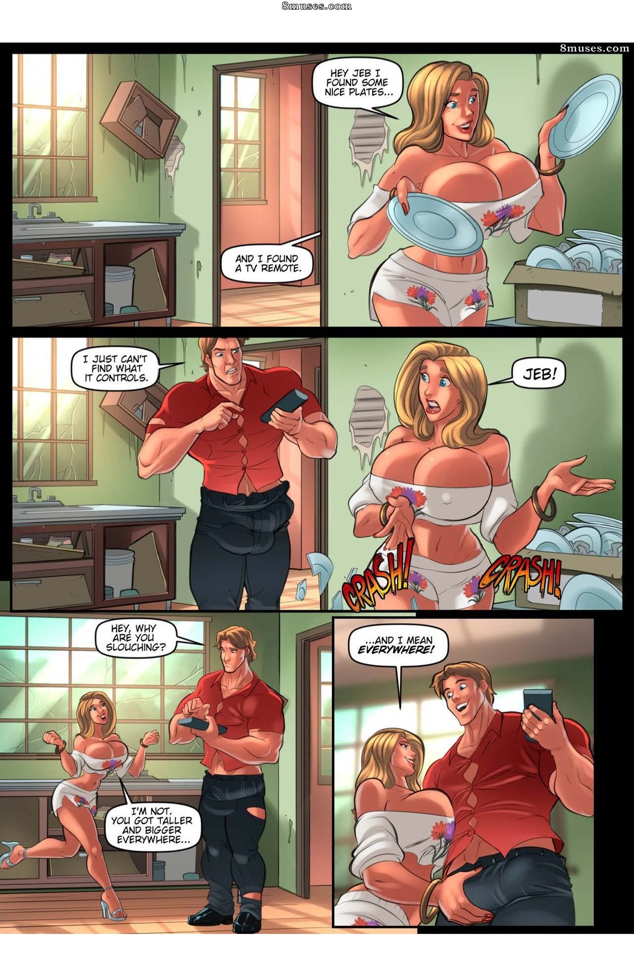ZZZ Comics - Floreciendo con tamaño - Página 6