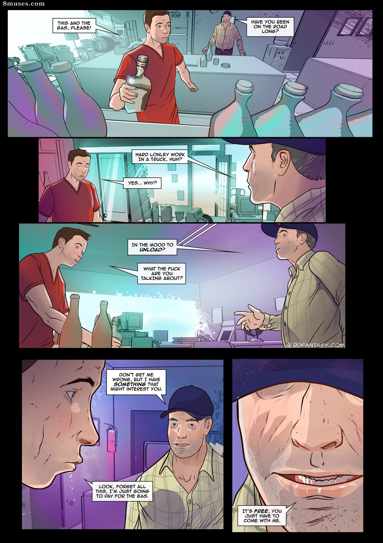 Fansadox Comics - Fansadox 664 - Station-service - Montal - Page 3