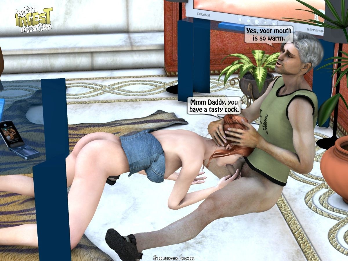 IncestIncestIncest.com Comics - Daddy Fill Up Daughter Fantasies - Page 34