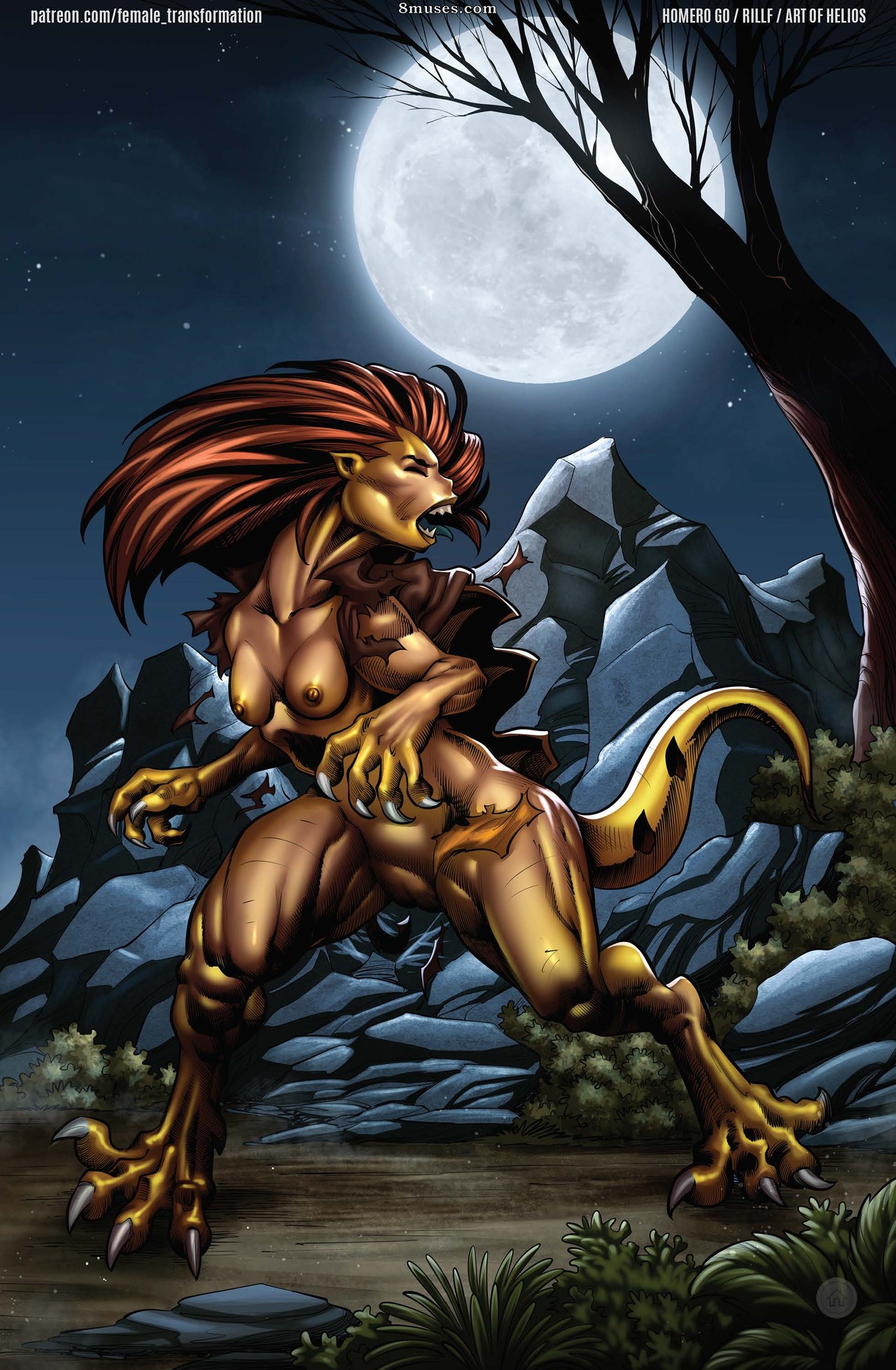 Locofuria Comics - Libro de arte de Ft en Patreon 2021 - Página 9
