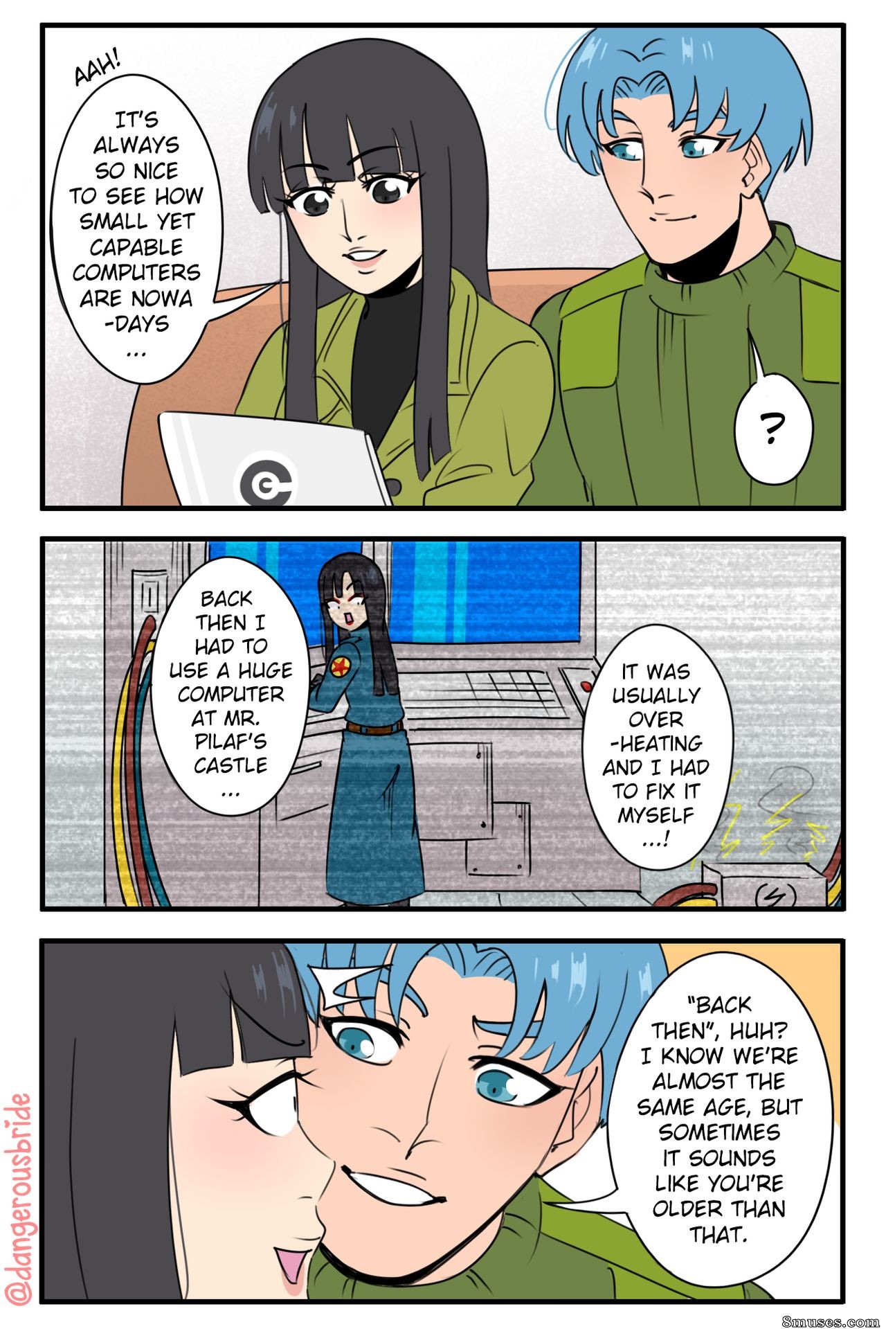 Dangerous Bride - Older Girlfriend (Dragon Ball Super) - Page 7