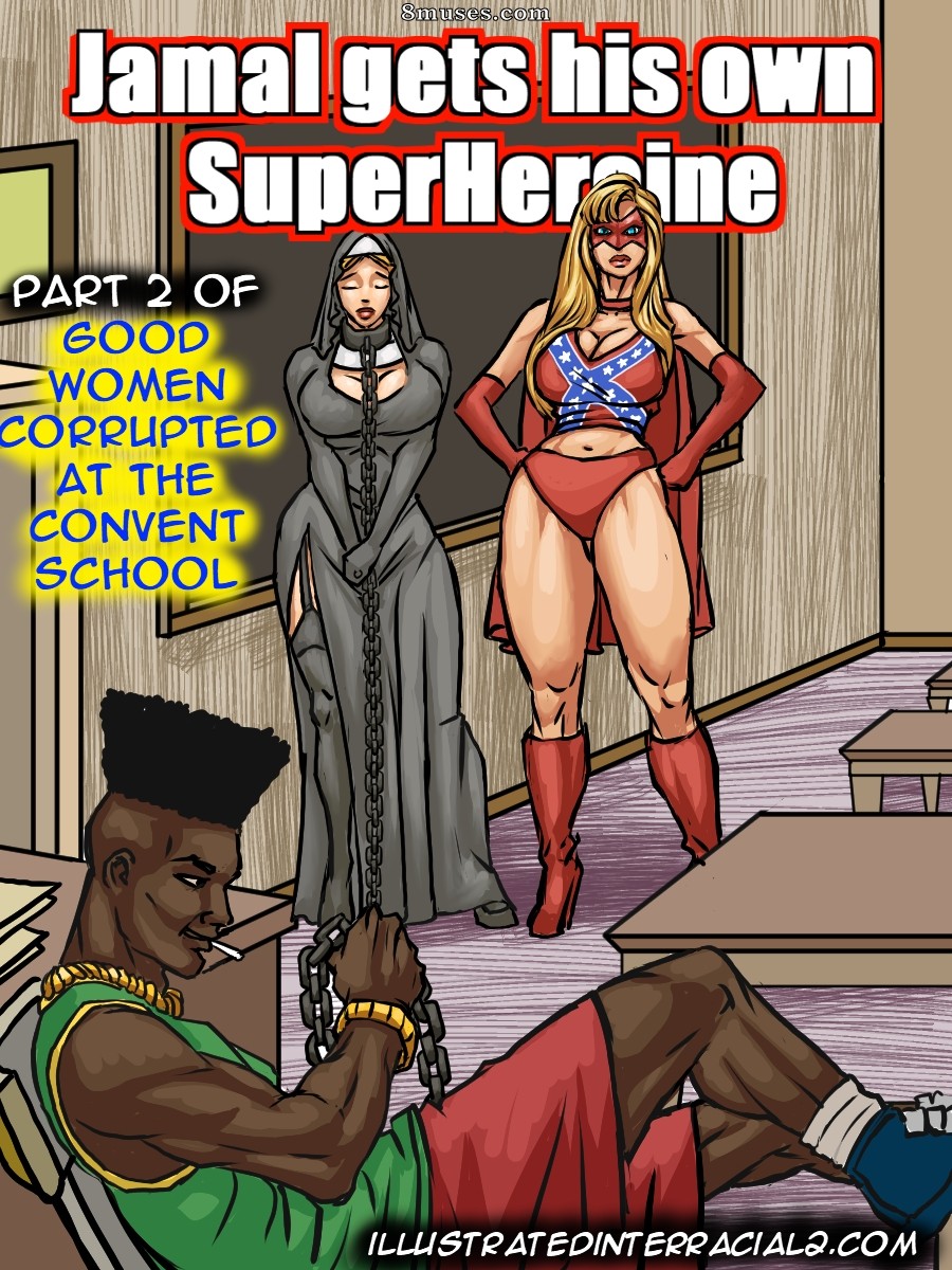IllustratedInterracial.com Comics - Jamal gets his own SuperHeroine - Page 1
