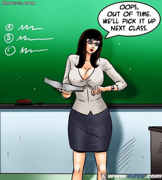 Kirtu.com Comics - Savita Bhabhi - Épisode 70 - L'éducation de Necha - Page 46