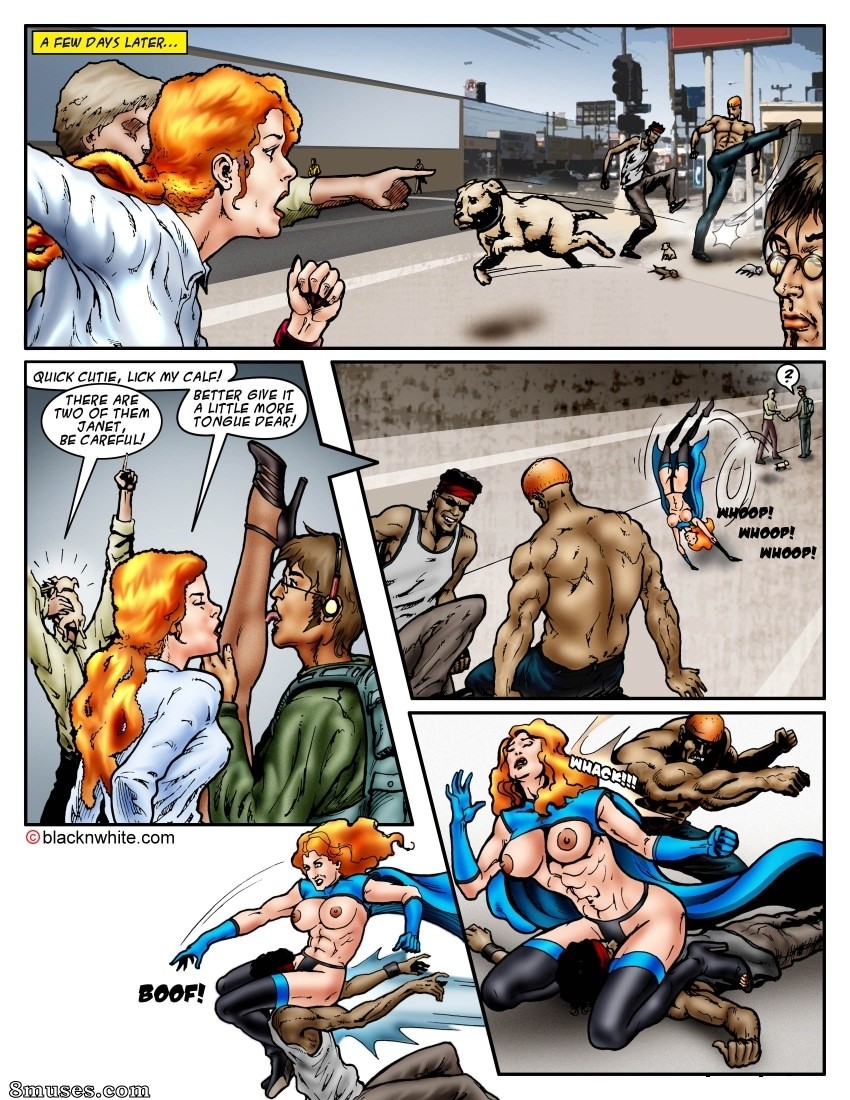 Blacknwhite.com Comics - Super milf - Página 8